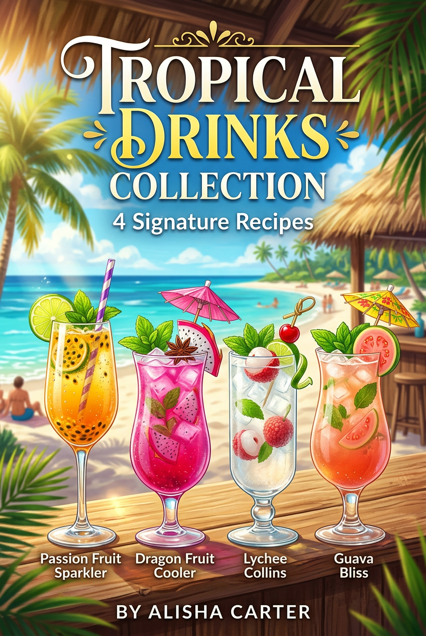 Tropical Drinks Collection: 4 Signature Recipes