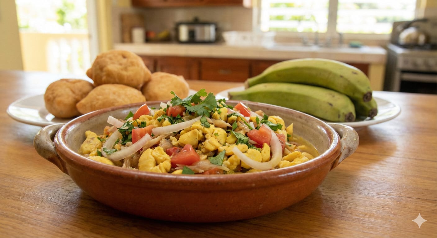 Jamaican Ackee and Saltfish recipe