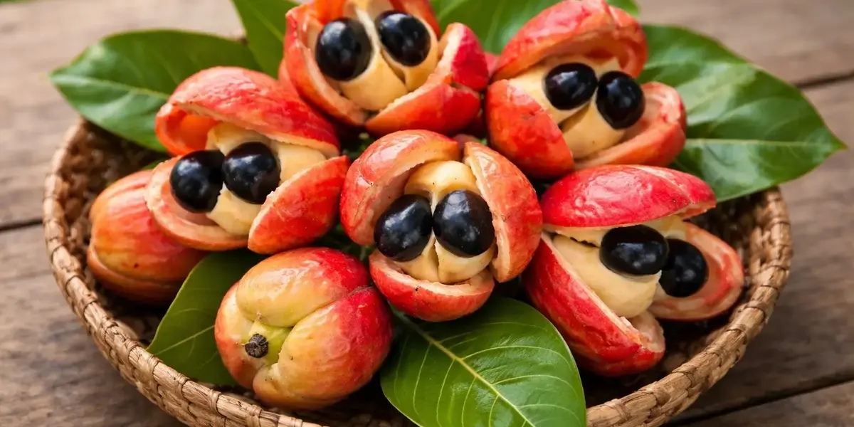 Fresh Ackee tropical fruit – IslandFruitGuide