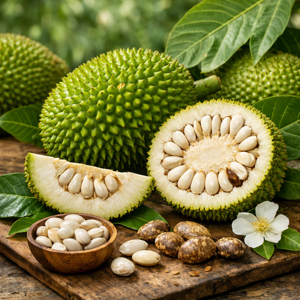 Fresh Breadnut tropical fruit – IslandFruitGuide