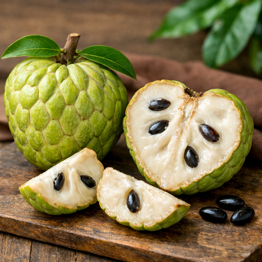 Fresh Custard Apple tropical fruit – IslandFruitGuide