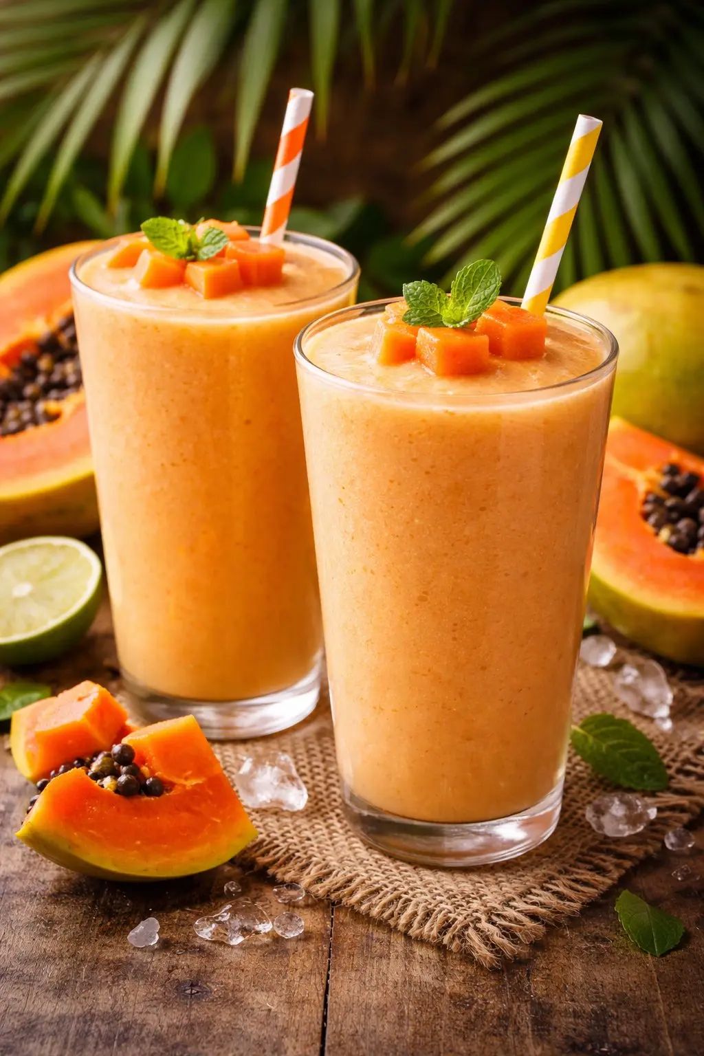 Papaya Smoothie Bowl – IslandFruitGuide Recipe